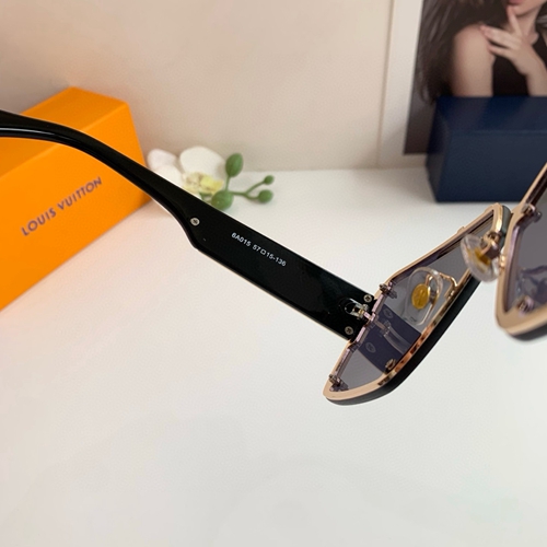 ルイヴィトンサングラス角部分ディテール